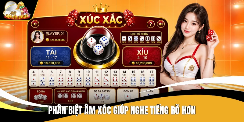 Phân biệt âm xóc giúp nghe tiếng rõ hơn