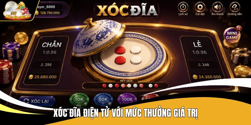 Xóc Đĩa Nhatvip - Khám Phá Cổng Game Trực Tuyến Uy Tín 3 Xóc đĩa điện tử với mức thưởng giá trị